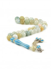 Aquamarine Prayer Beads