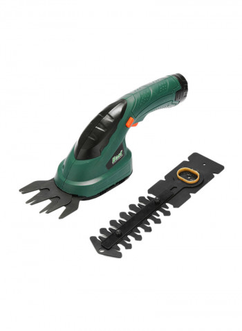2-In-1 Multi-Functional Electric Hedge Trimmer Dark Green/Black