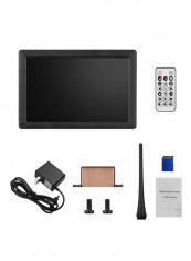 Electronic Lcd Digital Photo Frame Album Kit 10.1inch Black