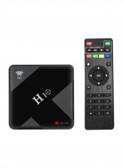 H10 Android Smart TV Box With Remote Control H10 Black