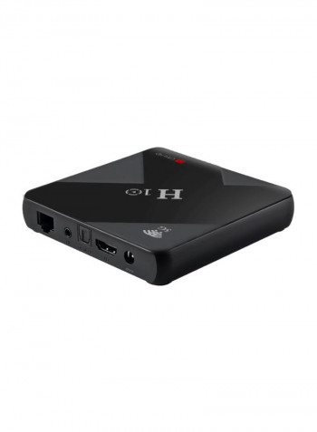 H10 Android Smart TV Box With Remote Control H10 Black