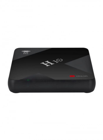 H10 Android Smart TV Box With Remote Control H10 Black
