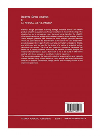 Isodyne Stress Analysis Paperback