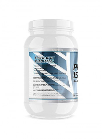 Prolific Isolate All-Natural Whey Protein Dietary Supplement