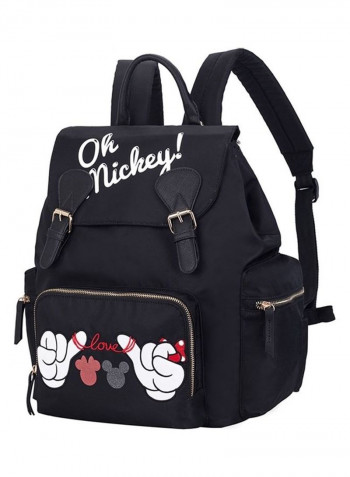 Mickey Mouse Printed Diaper Bag