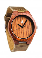 Men's Leather Analog Watch HUT027