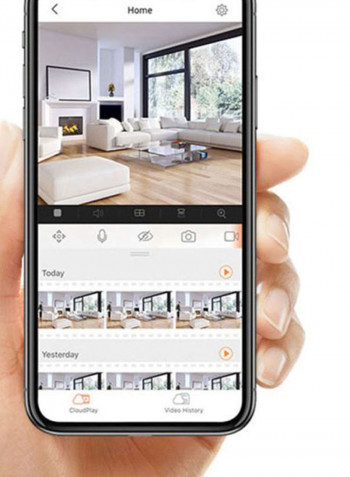 Smart Wi-Fi Day/Night Vision 1MP HD IP Security Surveillance Camera