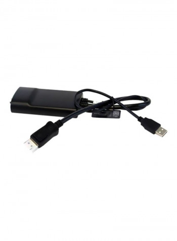 DisplayPort To DVI Adapter Single-Link Black