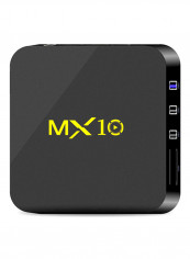 MX10 Android 7.1.2 Quad-Core TV Box MX10 Black