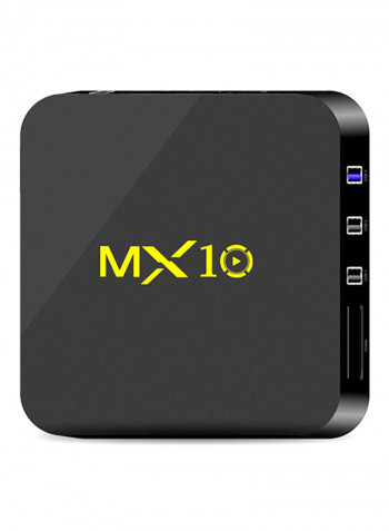 MX10 Android 7.1.2 Quad-Core TV Box MX10 Black