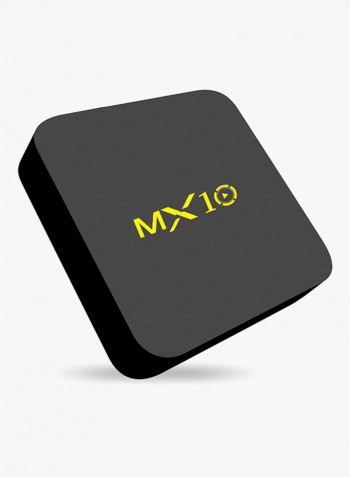 MX10 Android 7.1.2 Quad-Core TV Box MX10 Black