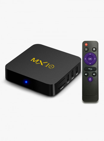 MX10 Android 7.1.2 Quad-Core TV Box MX10 Black