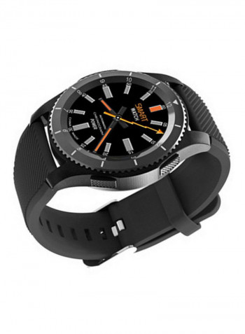 G8 Blood Pressure Heart Rate Detection Smartwatch Black