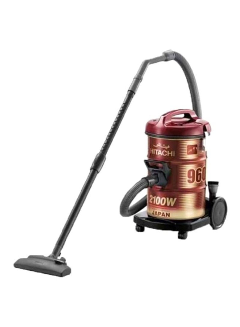 Vacuum Cleaner 21 l 2100 W CV-960F 240C WR Wine Red/Black