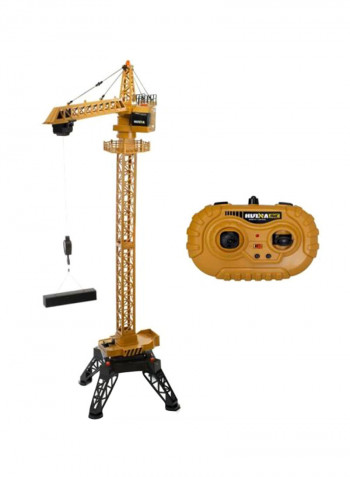 Die-Cast Tower Crane RC Model SJY- 1585 15x15x80centimeter