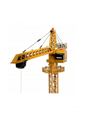 Die-Cast Tower Crane RC Model SJY- 1585 15x15x80centimeter