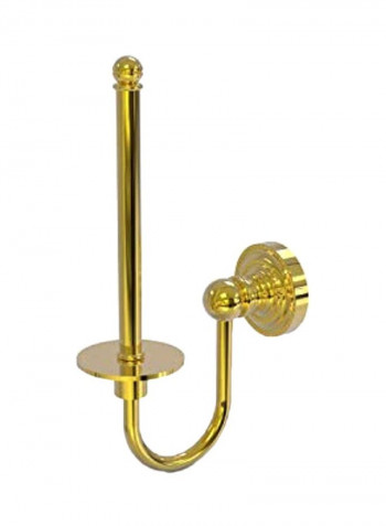 Dottingham Collection Upright Style Tissue Paper Holder Polished Brass