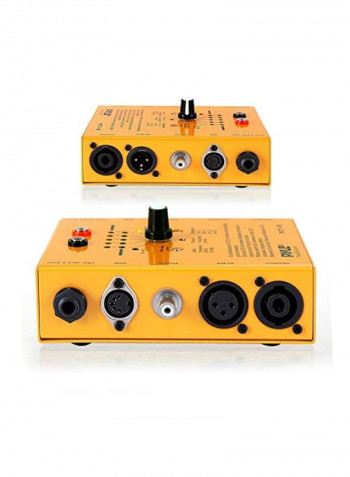 8 Plug Audio Cable Tester Yellow/Black/Green 2.8x4.7x6.5inch