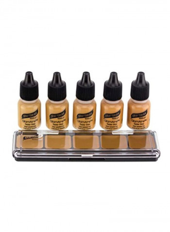 Pack Of 5 GlamAire Foundation Warm 2