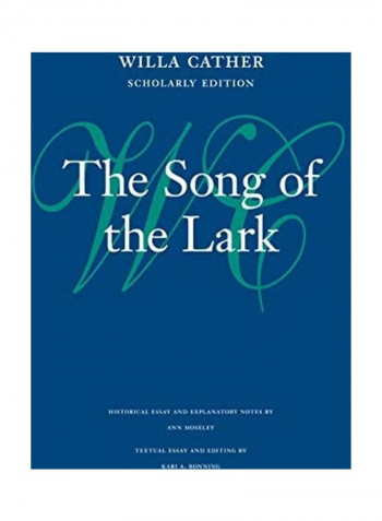 The Song Of The Lark Hardcover English by Willa Cather