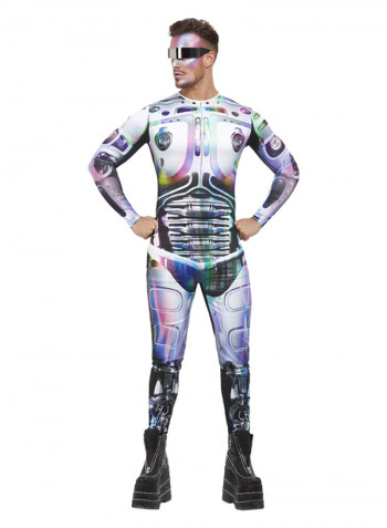 Cyber Space Alien Costume M