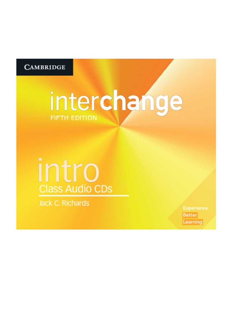 Interchange Intro Class Audio CDs Paperback 5
