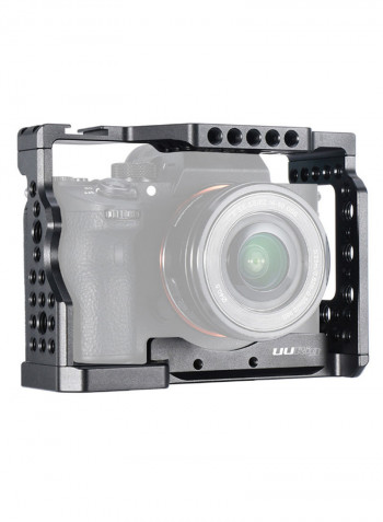Camera Video Cage For Sony A7III/A7R3/A7M3 Black