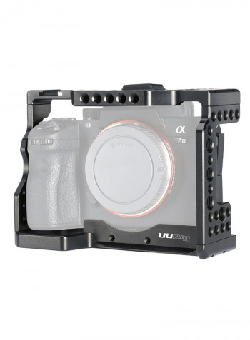 Camera Video Cage For Sony A7III/A7R3/A7M3 Black