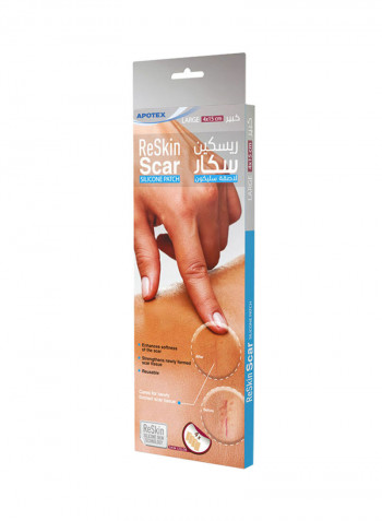 Pack Of 4 Scar Silicone Patch 4 x 15 cm