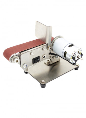 DIY Folding Sand Belt Electric Machine Kit Silver/Brown