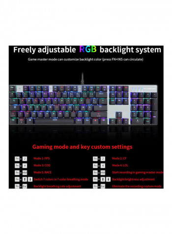 Mechanical Gaming Keyboard French