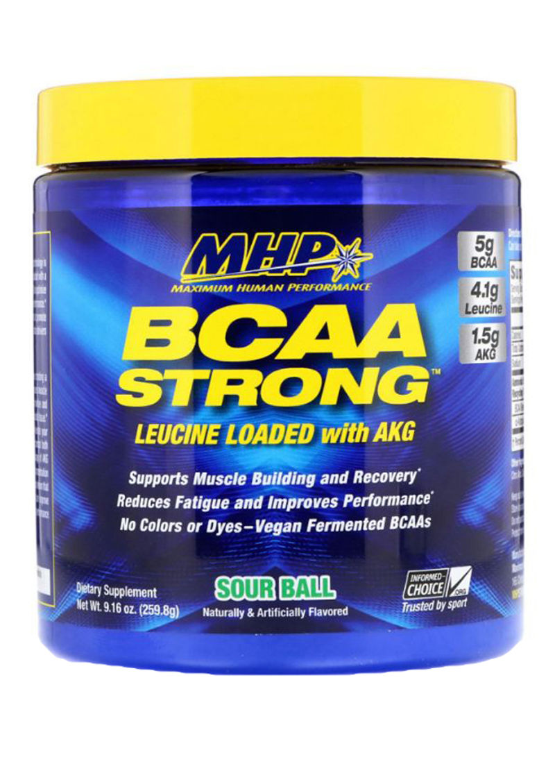 BCAA Strong Sour Ball Leucine Loaded With AKG