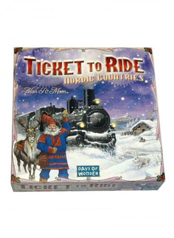 Ticket to Ride Nordic Countries Board Game Set DO7208