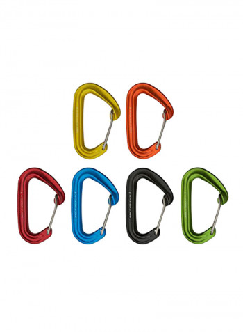 6-Piece FS Mini Carabiner 15.24x15.24x15.24inch