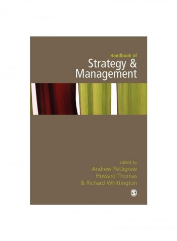 Handbook Of Strategy And Management Paperback
