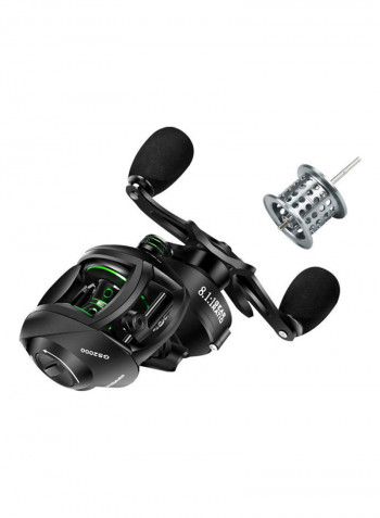 Double-line Cup Fishing Reel 14x14x14cm