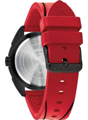 Men's Water Resistant Silicone Analog Watch 830544