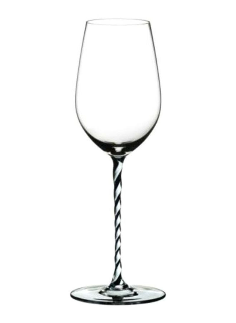 Fatto A Mano Riesling Wine Glass Clear/White/Black 250millimeter