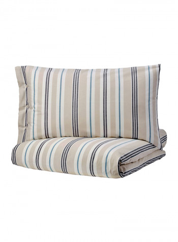 3-Piece Pillowcase With Quilt Cover Set Fabric Multicolour