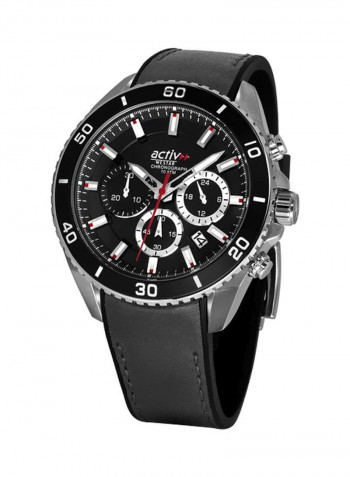 Men's Activ Water Resistant Chronograph Watch 90257STN103