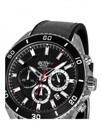Men's Activ Water Resistant Chronograph Watch 90257STN103