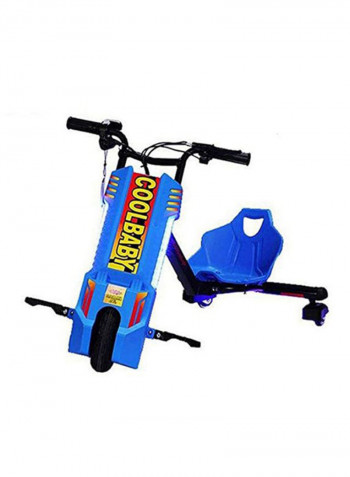 3-Wheel Drifting Electric Scooter DP24BLFFG 70 x 56cm