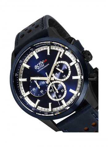 Men's Activ Water Resistant Chronograph Watch 90265GGZ144