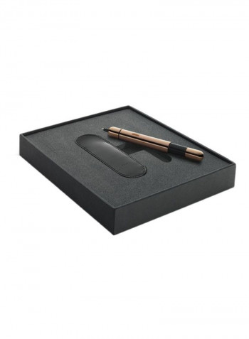 Pico LX Ballpoint Pen With Case Rose Gold/Black