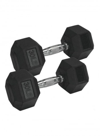 2-Piece Dumbbell Set 30LB