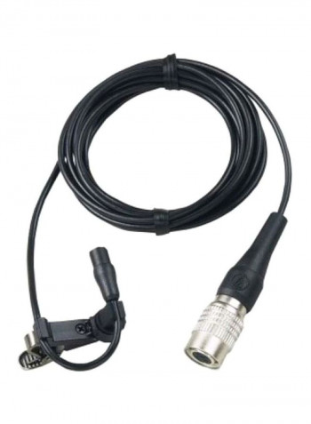 Subminiature Omnidirectional Condenser Lavalier Microphone AT899CH Black/Silver