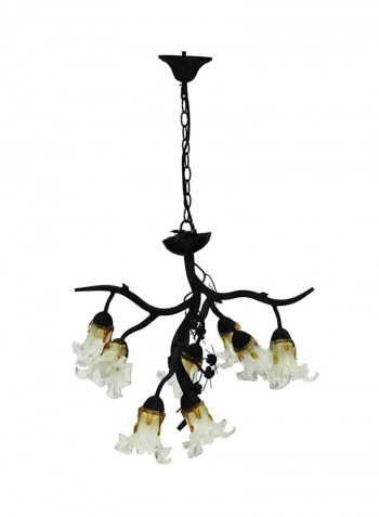 Chandelier Brown/White 50x60centimeter