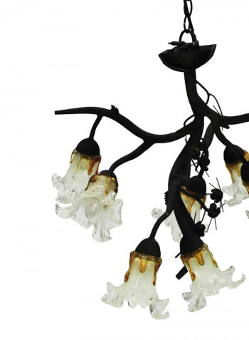 Chandelier Brown/White 50x60centimeter