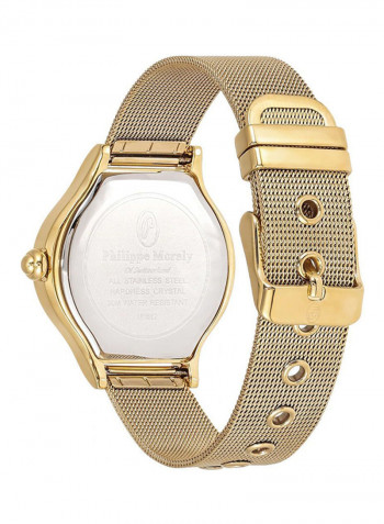 Women's Mesh Analog Watch M1612GI
