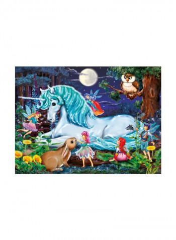 100-Piece Enchanted Forest Jigsaw Puzzle Set